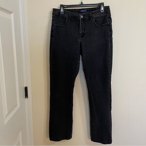 Bandolino Sheryl Baby Boot Cut Women's Black Stretch Jeans Women’s Size 10